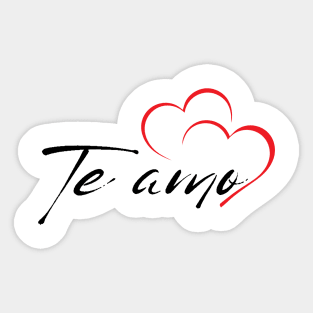 Spanish - I love you Tee Sticker